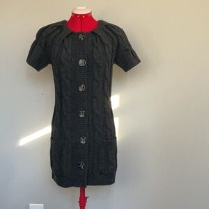 Vince for a pea in the pod baby alpaca/wool blend short sleeve cardigan size S